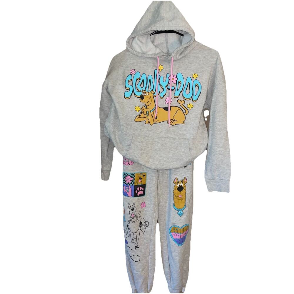 Scooby-Doo Women’s Jogging Set Sweat Suit Outfit Sz Small